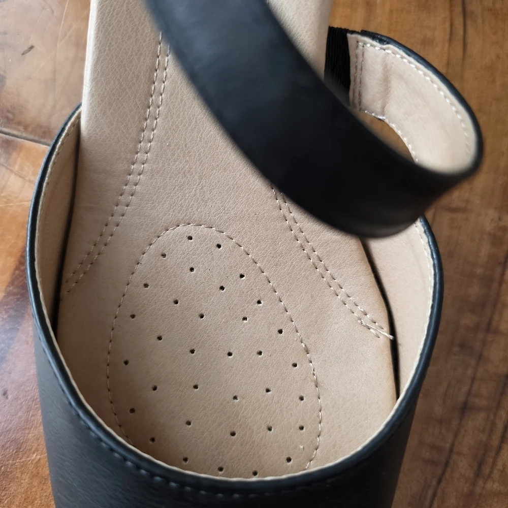 Journee Tillis Black High Heel Pump Tru‎ Comfort Foam Size 9.5